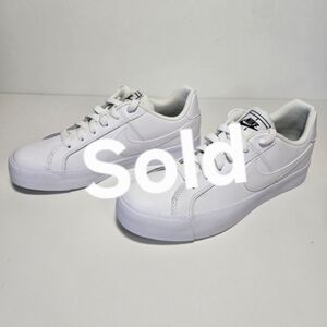 Nike Court Royale W7.5 AC White AO2810-102 Shoes Sneakers Kicks Tennis Clean